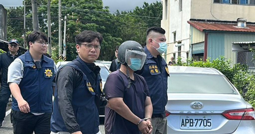 花蓮女師慘遭勒斃喑啞狼嫌落網。（ 圖／翻攝畫面）