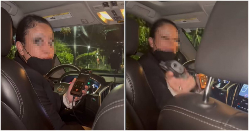 邁阿密饒舌女歌手克麗熙‧塞利斯13日在透過Uber平台叫車時，因與司機發生爭持，遭對方掏槍趕下車。（圖／翻攝IG／krissycelessss）