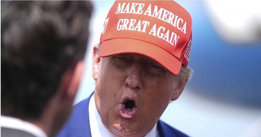 美國總統川普（Donald Trump）。（圖／達志／美聯社）