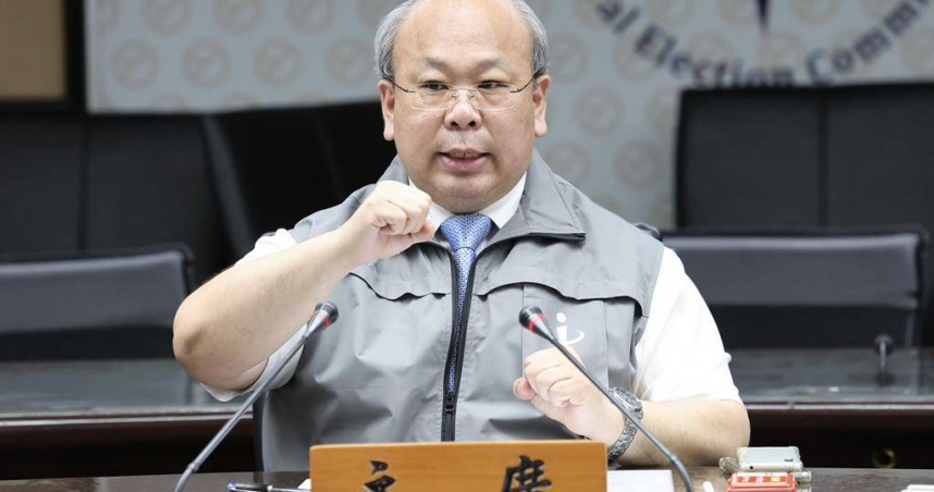 圖為中選會副主委陳朝建。（圖／中國時報姚志平攝）