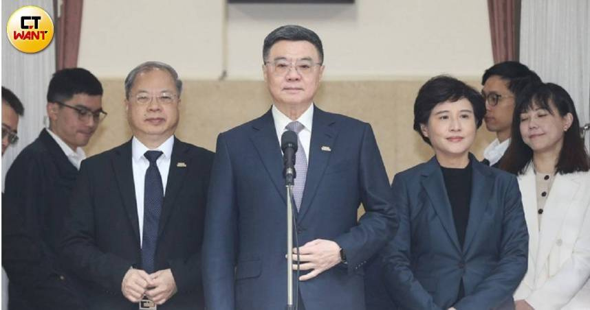 行政院長卓榮泰（中）。（圖／趙世勳攝）