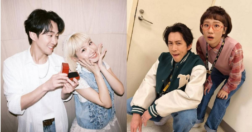 Lulu和陳漢典驚喜宣布結婚喜訊，讓許多網友好奇兩人怎麼做到談戀愛不被發現的。（圖／翻攝自Instagram／sunnygirl800424）