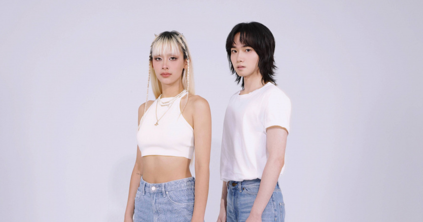 陳泳希和持修合作新歌〈你傷透了我〉。（圖／華研提供）