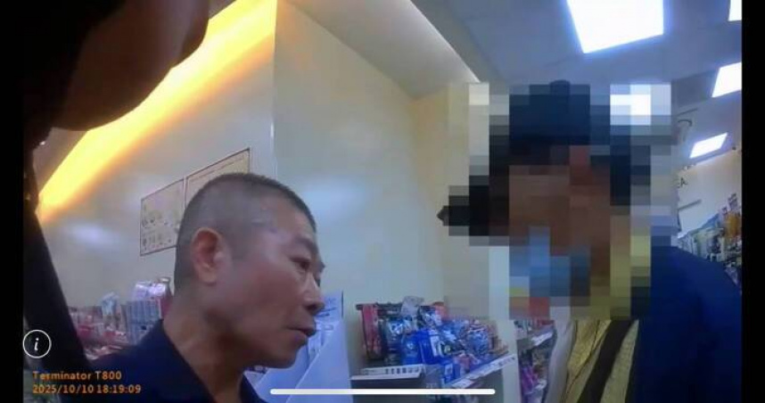 洪姓通緝犯在拘留室自殘，所幸緊急救治後已無大礙，他也遭法院裁定羈押。（圖／翻攝畫面）