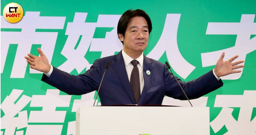 民進黨主席賴清德於中常會提出「三提醒」，呼籲初選參選人秉持清廉精神、遵守公平競爭，展現良性民主風範。（圖／方萬民攝）