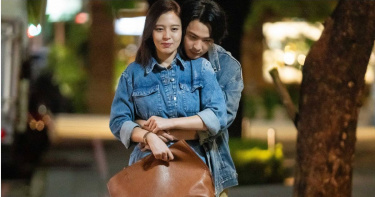 劉品言、連晨翔劇中終於坦承彼此的心意。（圖／TVBS）