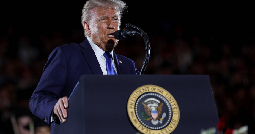 美國總統川普。（圖／達志／路透社）