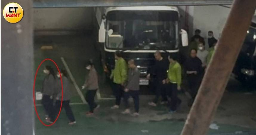 王禹婕等3大護法被檢方依傷害致死罪起訴，標記處為王禹婕。（圖／翁靖祐攝）