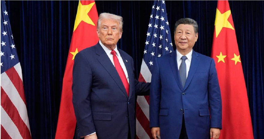 美國總統川普（左）與中國國家主席習近平，預計將在3月底制4月初舉行峰會。（圖／達志／美聯社）