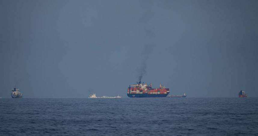 荷姆茲海峽。（圖／達志／美聯社）