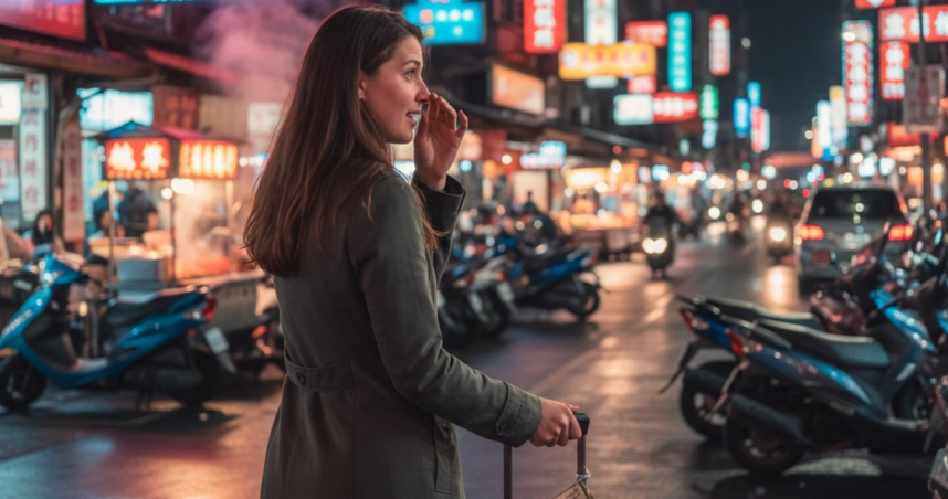 有外國人認為，台灣環境的味道很強烈。（示意圖／AI生成）