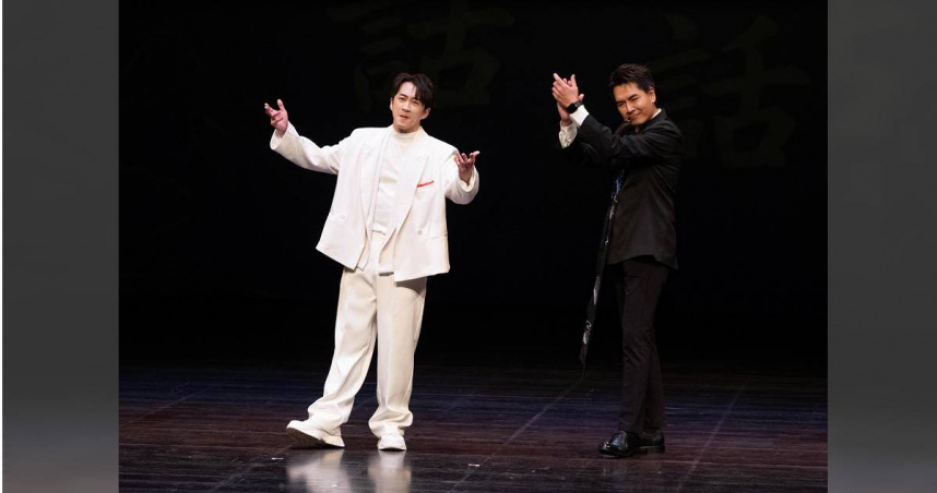 王傳一邀請陳漢典擔任《壹加一剛好比三小》壓軸嘉賓。（圖／嚞娛樂）