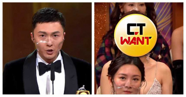 香港視帝與緋聞對象齊拿獎!老婆台下「面癱」全都錄…離婚傳言再起