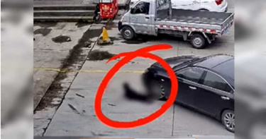求爺爺買東西遭拒!男童趴地上耍賴…下秒「車從腳輾到頭」 駕駛傻了