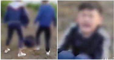 13歲少年被霸凌!撂人把「校園小流氓」打到哭 他蹲地求饒:別打了
