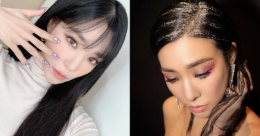 網友狂敲碗!Tiffany的神美性感眼妝、bling bling風美甲造型重點全幫你抓出來啦!