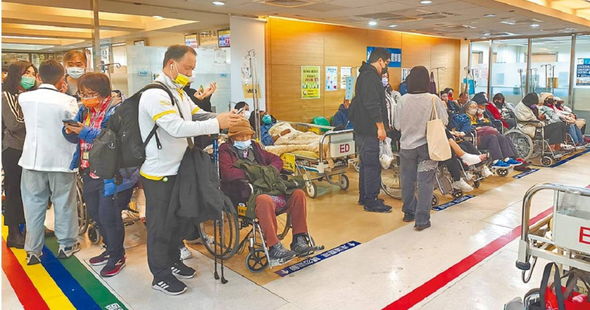 急診近期壅塞。（示意圖／報系資料照）