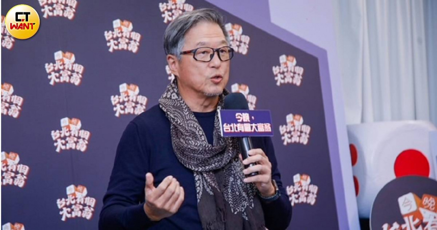 王偉忠表示「人難不多言」，希望外界放下讓逝者安息。（圖／趙文彬攝）