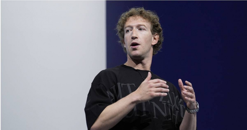 Meta董事長兼執行長祖克柏（Mark Zuckerberg）。（圖／達志／美聯社）