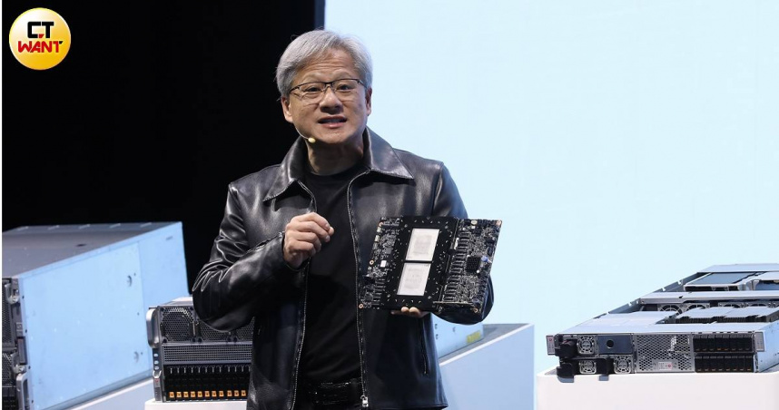 輝達執行長黃仁勳。（圖／劉耿豪攝）