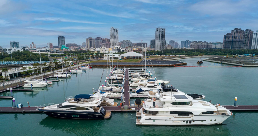 台中首屆亞果遊艇嘉年華將集結40家國內外高端船艇品牌參展。（圖／亞果遊艇提供）