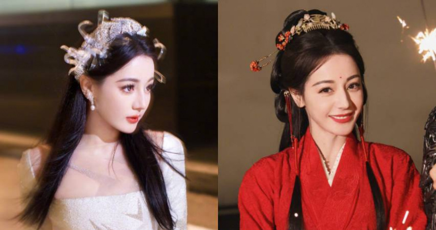 （圖／取自 迪麗熱巴 微博）