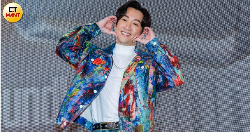 陳漢典現身活動巧避婚宴問題。（圖／趙文彬攝）