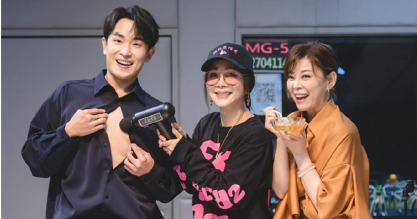 陳謙文、方馨為演唱會彩排，嘉賓陳美鳳驚喜現身。（圖/葡萄長文創工作室）