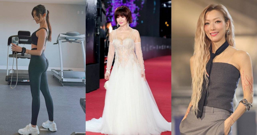 （圖／取自隋棠fb、潘迎紫fb、鄭秀文fb）