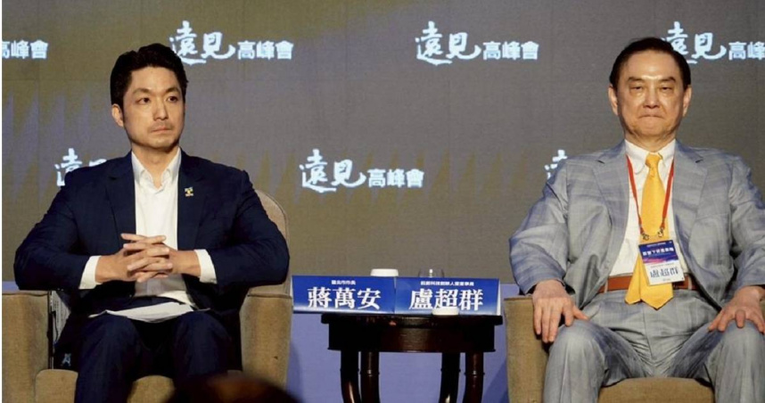 台北市長蔣萬安（左）6日出席活動時表示，他認為輝達不能透過新加坡或維京群島的分公司來與北市府對接，而是希望在台北市設立公司，並有一定的資本額，「這是為城市、為市民爭取，相信現在輝達應該是朝這個方向決定的。」（圖／台北市政府提供）