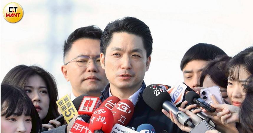 台北市長蔣萬安視察北士科重劃區。（圖／方萬民攝）