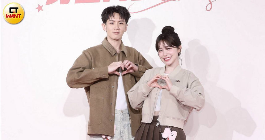 柯震東與李多慧首次同台，兩人互動十分活潑可愛。（圖／侯世駿攝）