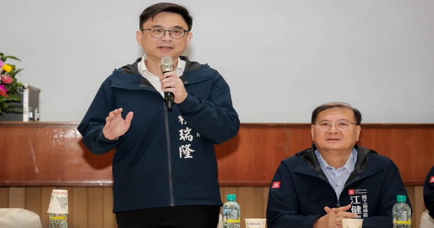 賴瑞隆出席台船企業工會會員大會，強調將持續支持國艦國造與造船產業發展，並爭取勞工共享經濟成長成果。（圖／截自賴瑞隆臉書）