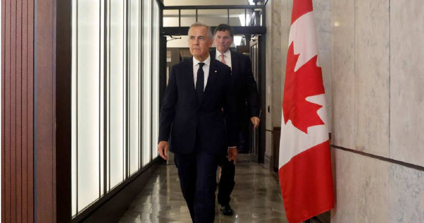 加拿大總理卡尼（Mark Carney）隨即宣布反制美50%關稅。