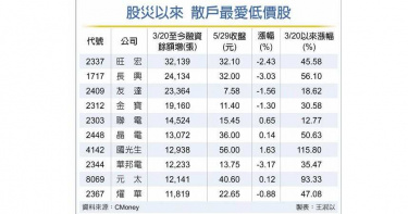 搭疫情反彈列車 散戶銅板股愛這味