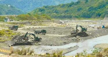 台面臨百年大旱!國軍助石門水庫清「20萬噸泥砂」 蔡英文:加速水源開發