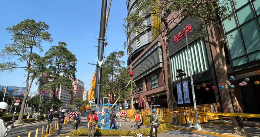 新光三越台中中港店3月1日開放員工入館領取私人物品。（資料照／台中都發局提供）