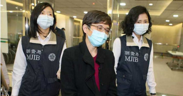 潤寅詐貸案王音之押解回台 她說:「感謝上帝讓我回到台灣」