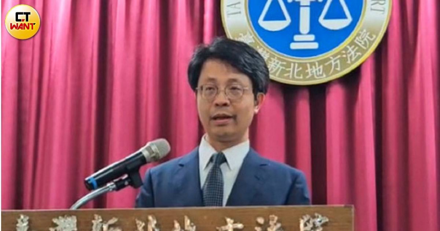 刑事第一庭庭長陳正偉表示郭哲敏犯罪情節重大，沒收641萬2959顆及35億逾元等犯罪所得。（圖／沈建邦攝）