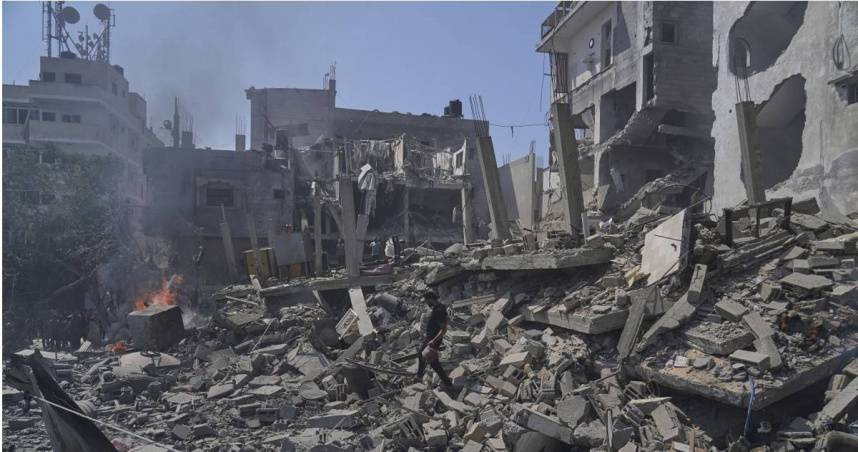 加薩走廊。（圖／達志／美聯社）