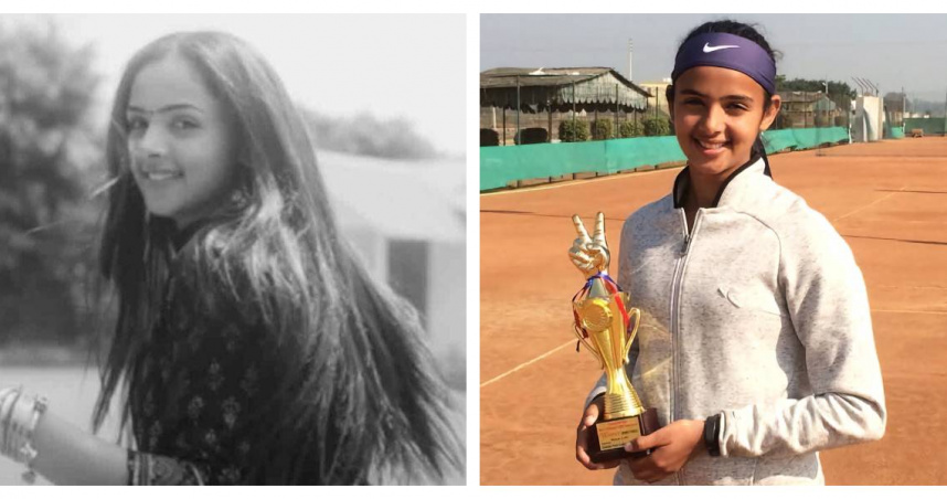 印度25歲網球國手拉迪卡遭父從背後開槍擊斃，犯案時她正在廚房做早餐。（圖／翻攝自X）