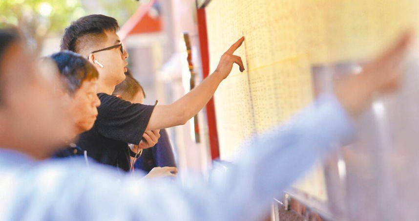 國家考試報名人數創新低，今年高普考報名不到6萬人。（圖／本報資料照片）