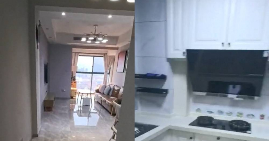 大陸浙江一名女房東買房出租5年，近日租戶退租，她見到房子如新的一樣，讓她不禁感嘆像是失戀了。（圖／翻攝自微博／極目新聞）