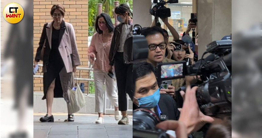 快訊／京華城案一審宣判倒數！　黃景茂、李文娟沉默抵達北院