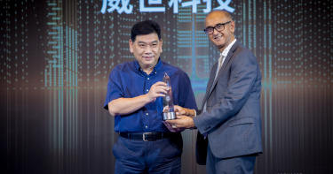威世科技7日狂飆8.02%，收至35.41美元。（圖／摘自X@VishayIndust）