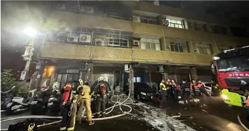 彰化市全福街23日發生民宅火警意外，一家四口如今僅剩母親仍在與死神拔河。（圖／翻攝畫面）