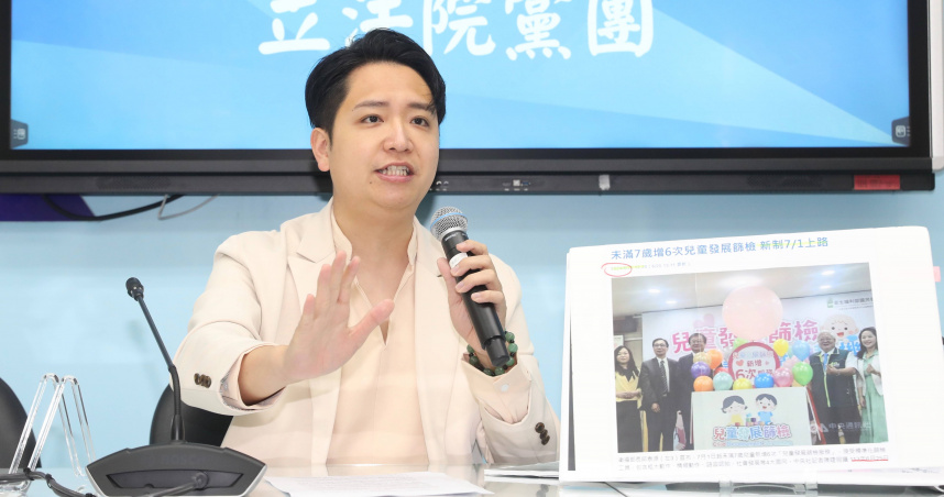 立委羅廷瑋被指耍官威飆罵署長、醫師，羅廷瑋親自出面說明外傳是抹黑、不是事實、造謠（圖／劉耿豪攝）