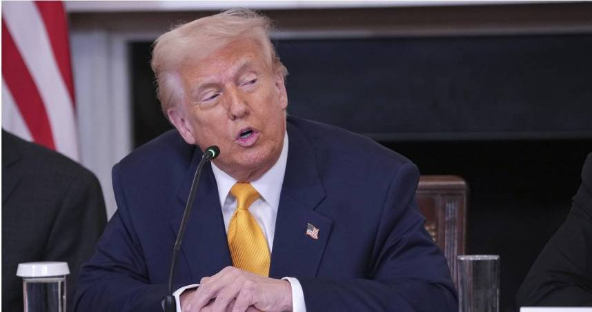 川普。（圖／達志／美聯社）