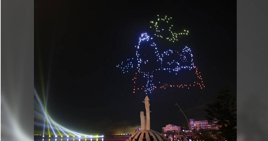 2025澎湖國際海上花火節，因5日晚開幕場的落漆，加上廠商無法保證品質，衍生7日再度展演前夕喊停解約。（圖／報系資料照）