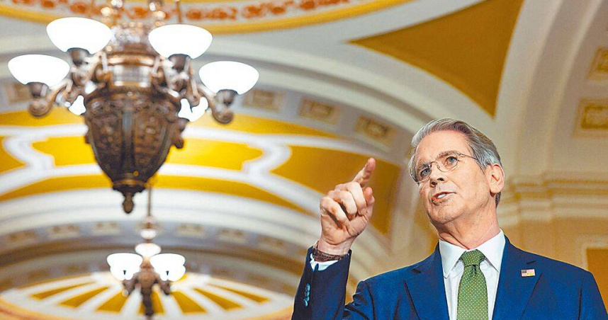 美國財政部長貝森特。（圖／路透社）